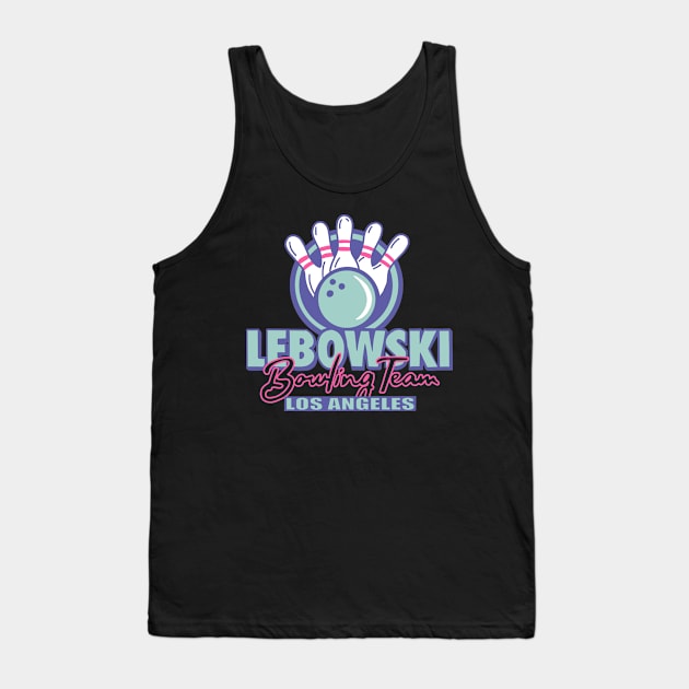 Lebowski bowling team Tank Top by Store freak